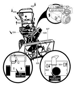 Part Location Diagram of 7053115YP Briggs and Stratton Deck / decal assy 30